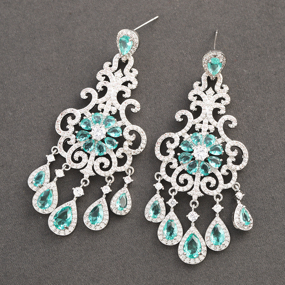 Foreign Trade Classic Color Earrings