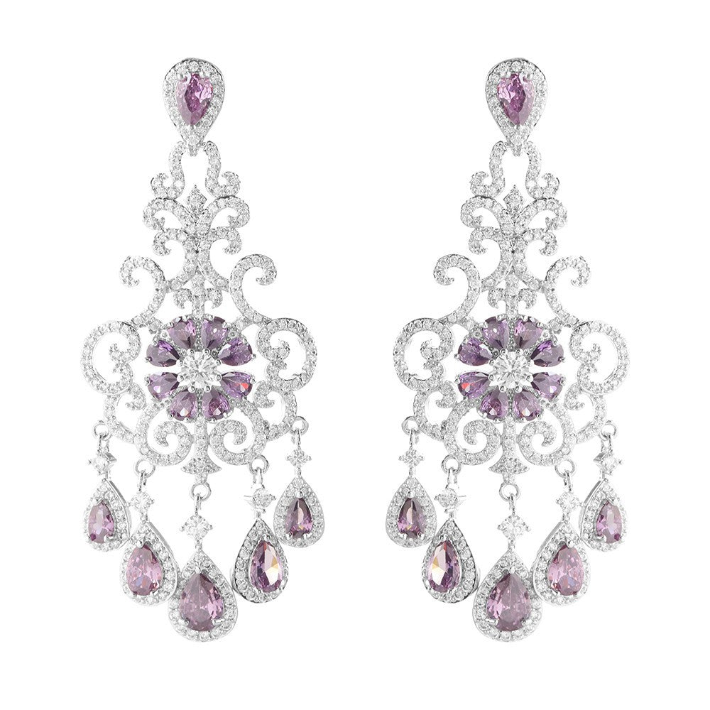 Foreign Trade Classic Color Earrings