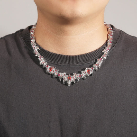 Thorn Hip Hop Necklace Men's