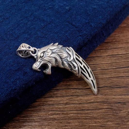 Vintage Wolf Tooth Pendant