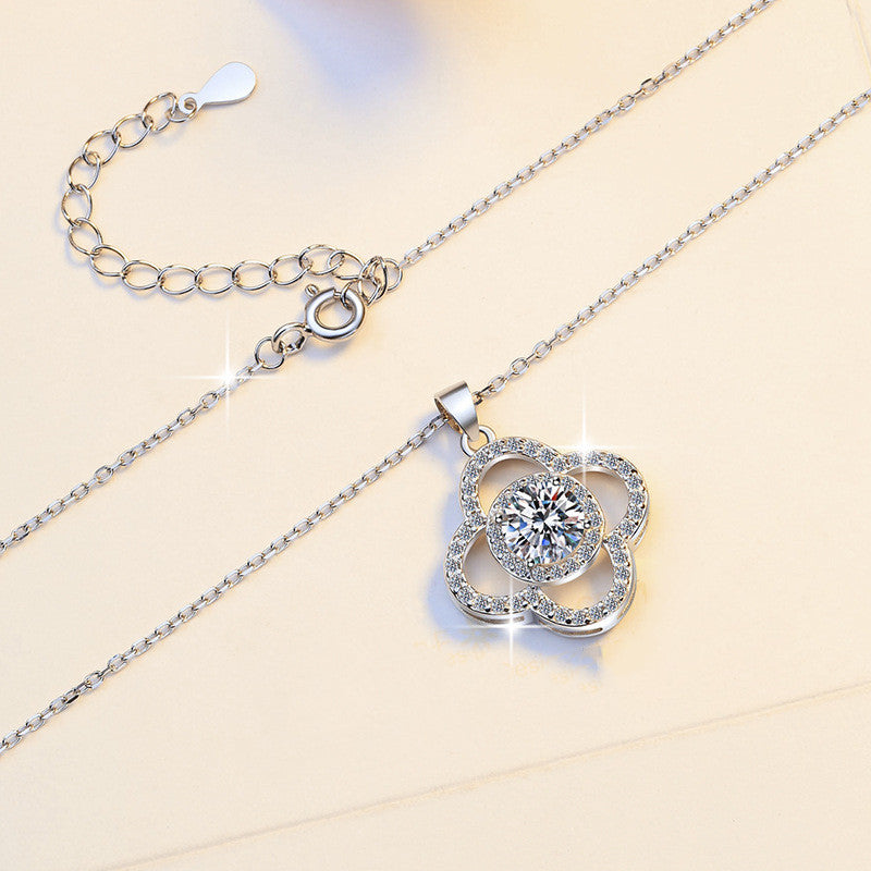 Moissanite Pendant Necklace