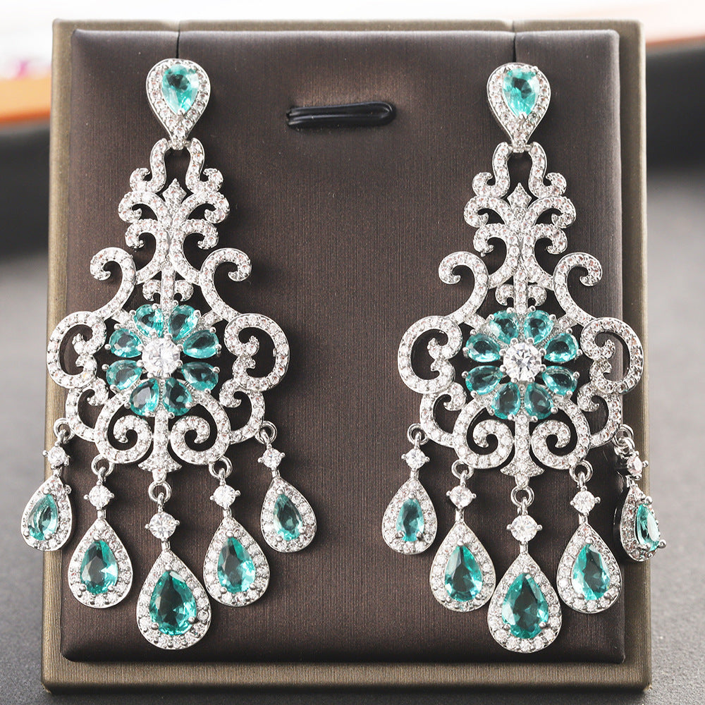 Foreign Trade Classic Color Earrings