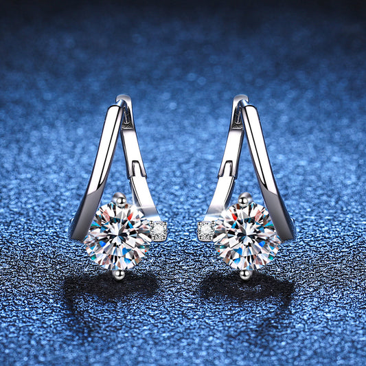 Moissanite Affordable Luxury Earrings