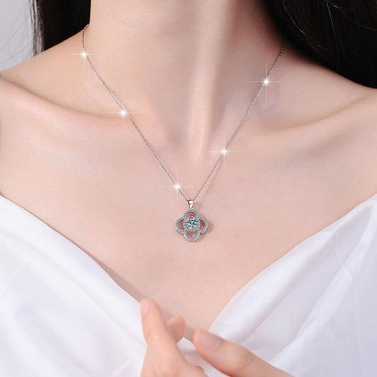 Moissanite Pendant Necklace