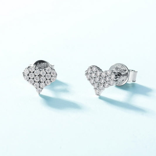 Heart Full Stud Earrings