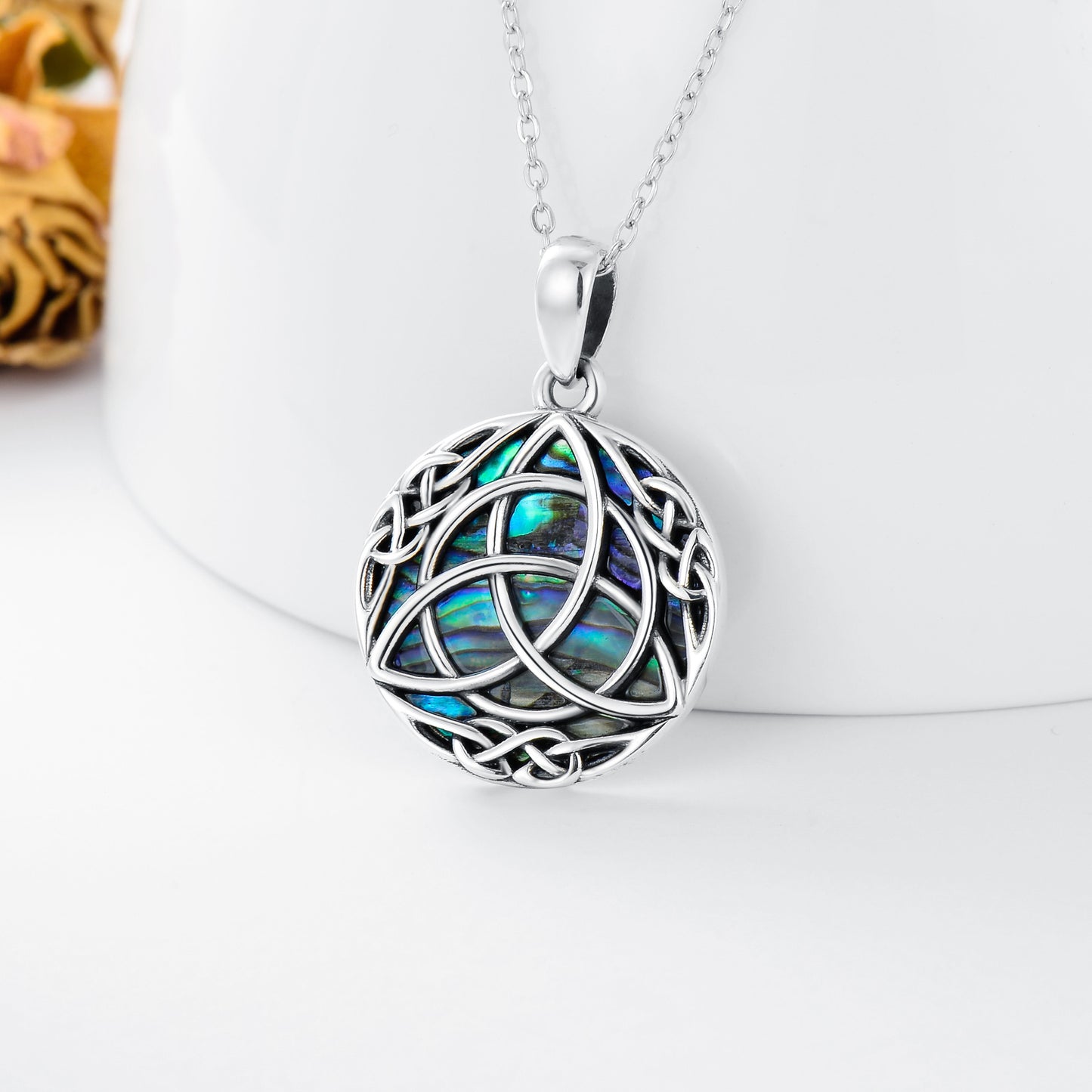 Trinity Celtic Knot Lucky Necklace